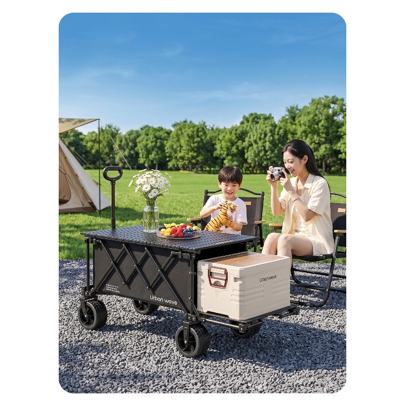 Chariot de camping pliable, ch - Outdoor Camping For Kids avis et prix