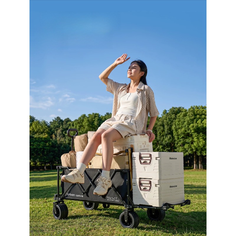 Chariot de camping pliable, ch - Outdoor Camping For Kids avis et prix