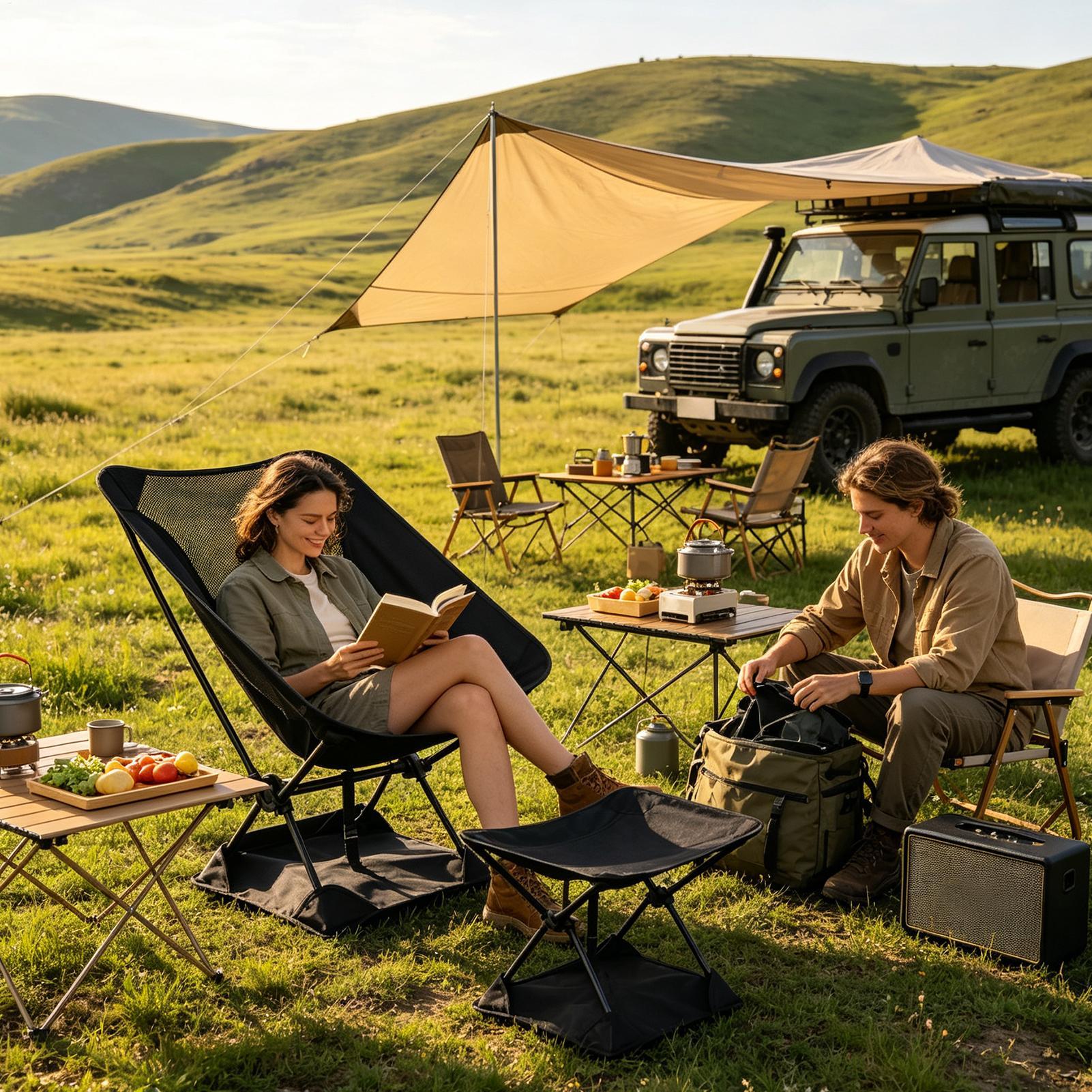 Tapis de sol pour chaises de c - Outdoor Camping Rugs avis et prix