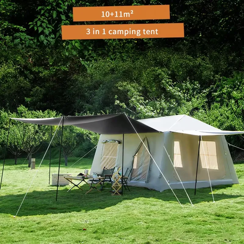 Nouvelle conception de tente d - Outdoor Camping Inflatable Tent avis et prix