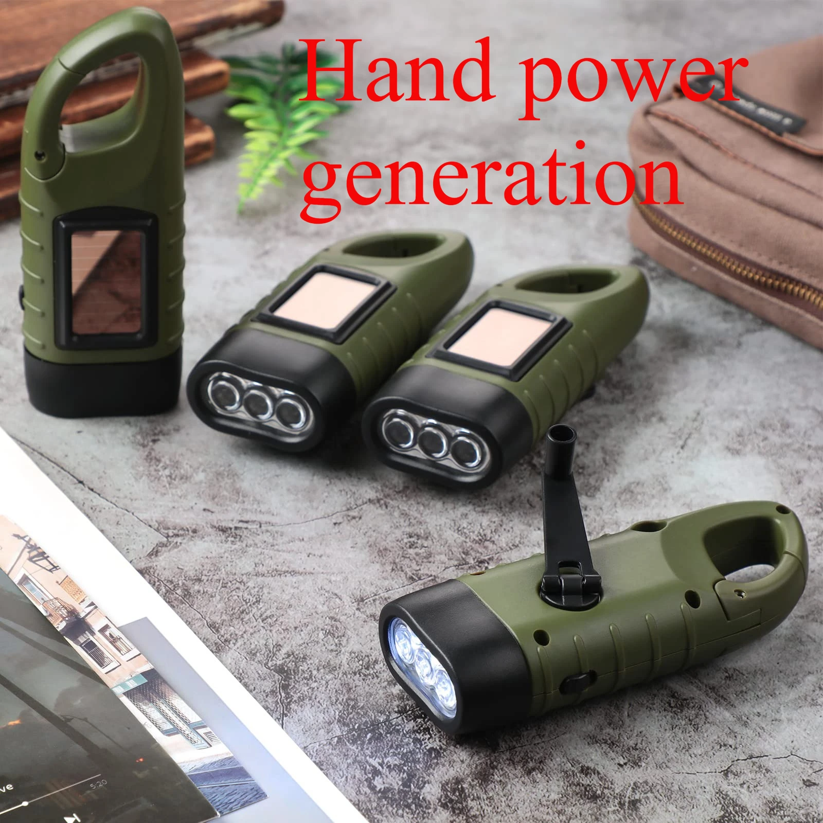 Lampe de poche solaire légère  - Outdoor Camping Essential Gear avis et prix