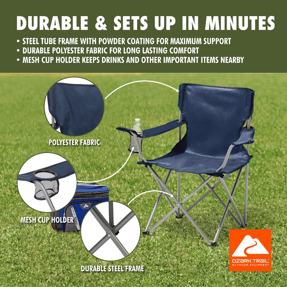 Chaise de camping pliable port - Camping Quad avis et prix