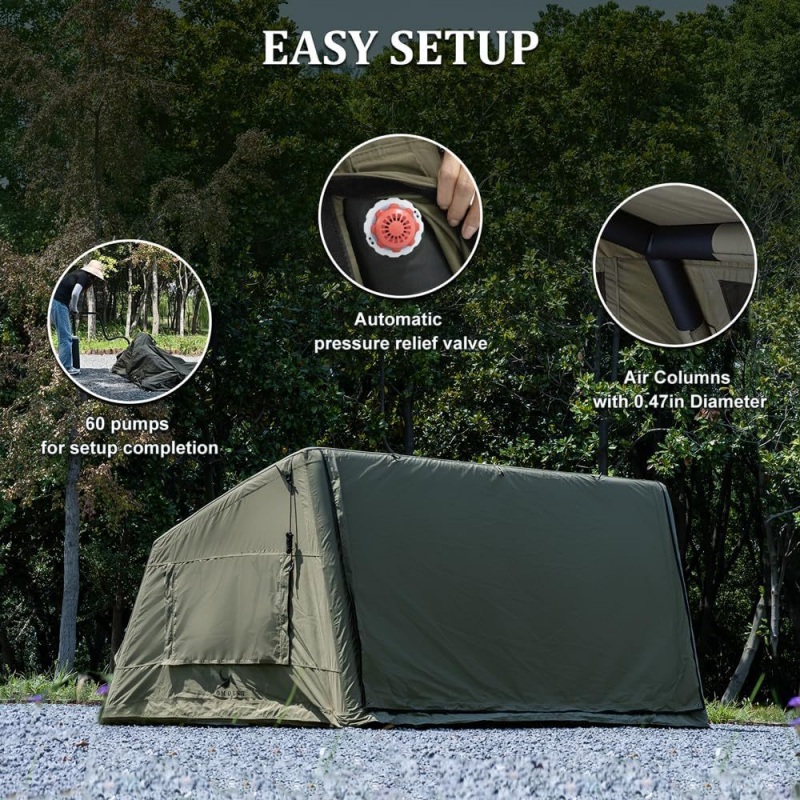 Tente de camping gonflable aut - Outdoor Camping Inflatable Tent avis et prix