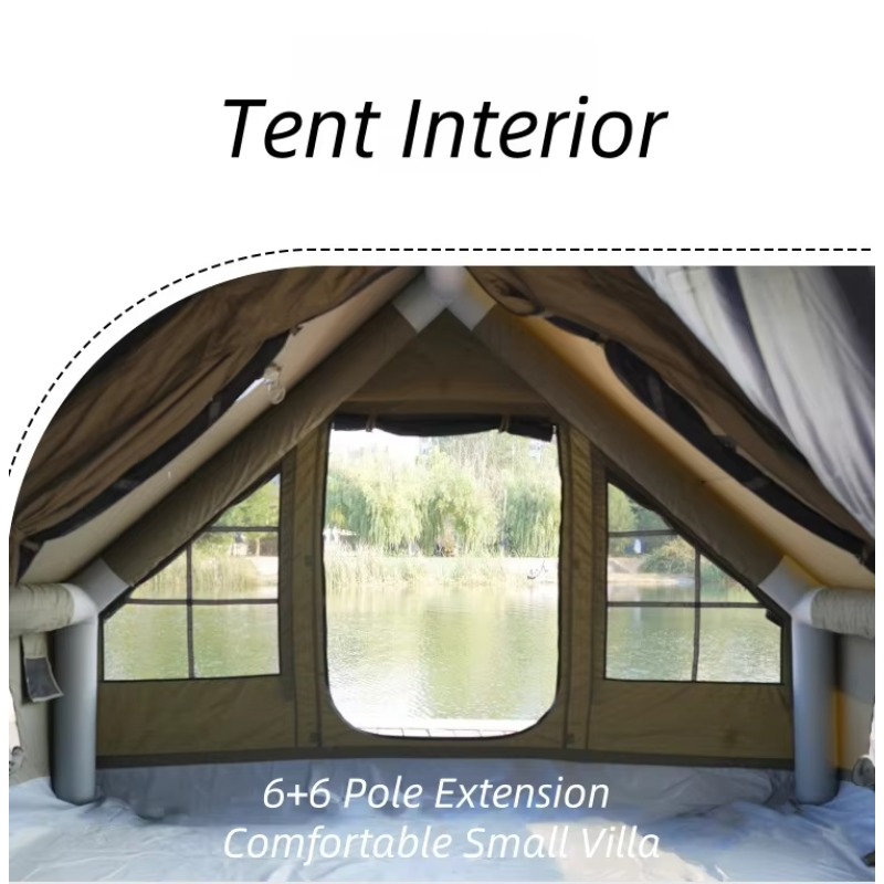 Tente de camping gonflable d'e - Outdoor Camping Inflatable Tent avis et prix