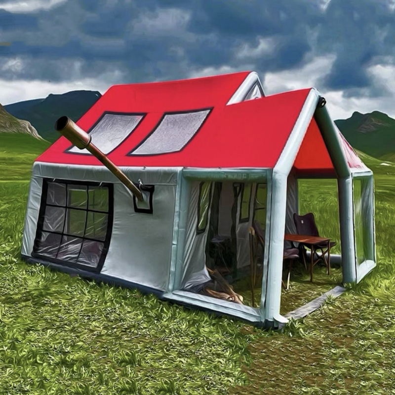 Nouvelle tente familiale gonfl - Outdoor Camping Inflatable Tent avis et prix