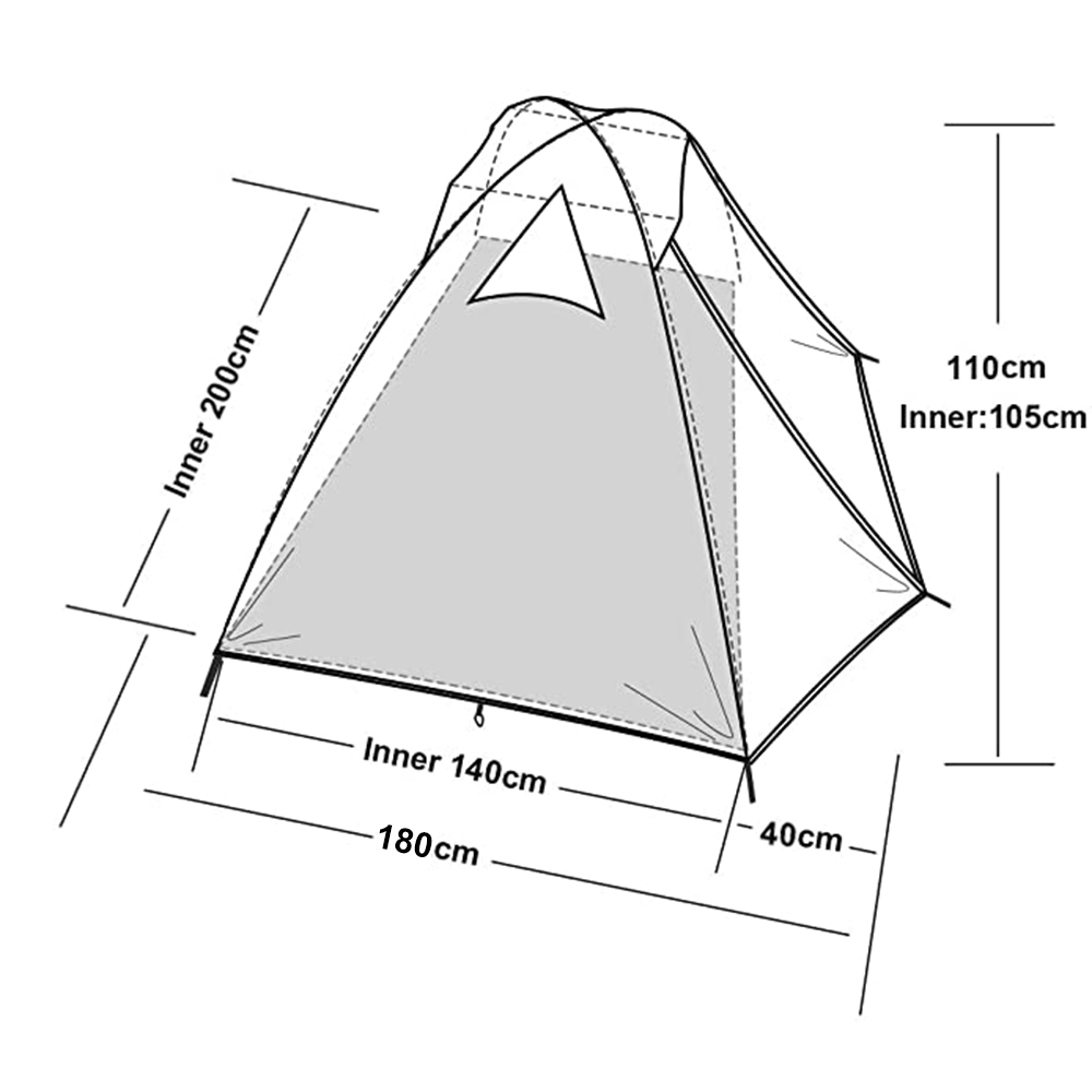 Tente Desert Fox 2 personnes t - Outdoor Camping Dome avis et prix