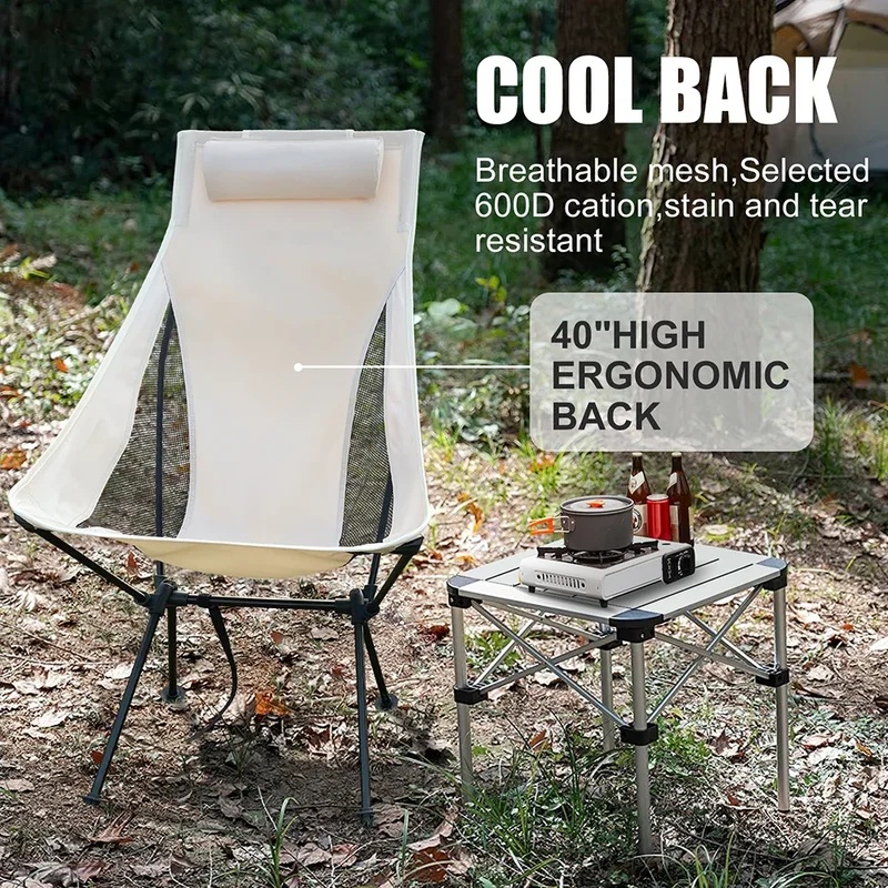 Chaise de camping pliante en a - Outdoor Camping Table And Chairs avis et prix