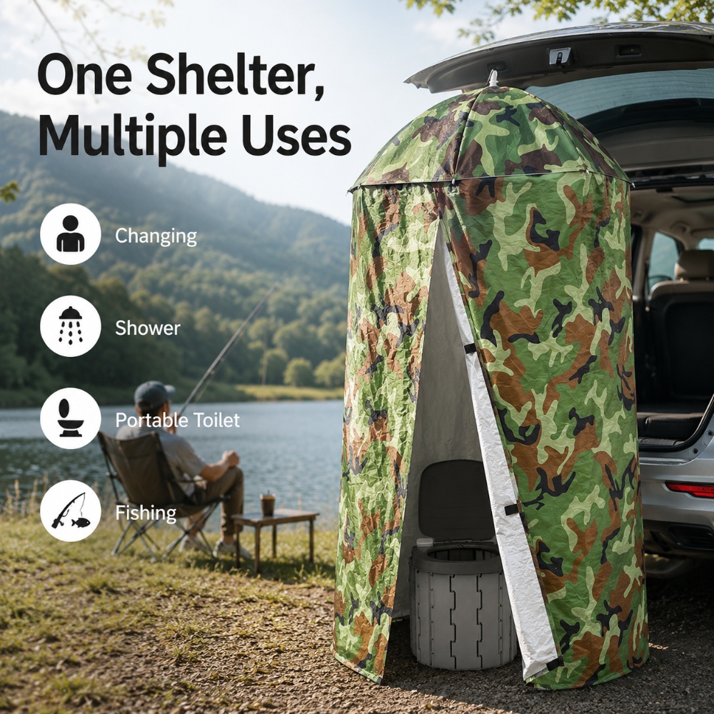 1 pièce - Abri d'intimité port - Outdoor Camping Automatic Quick Opening Tent avis et prix