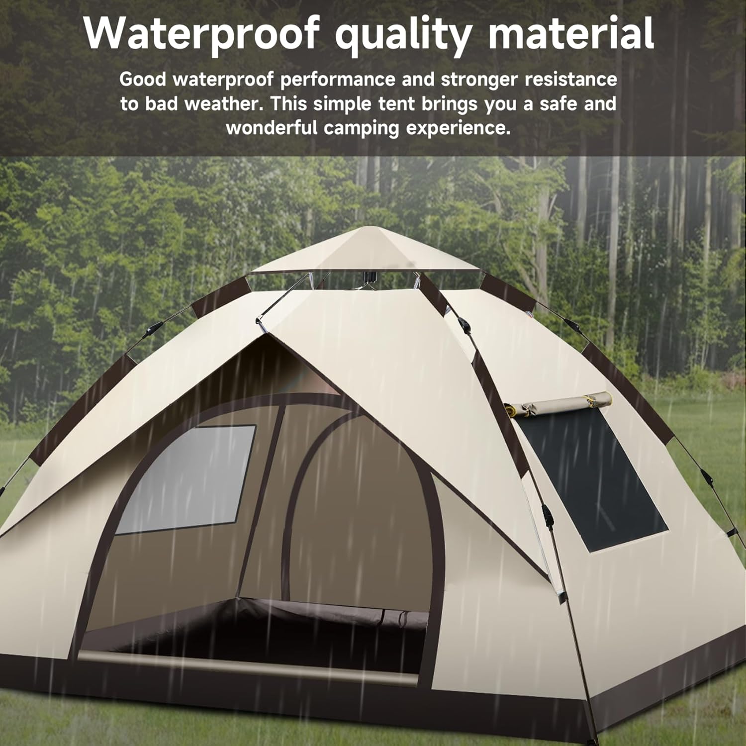 Tente de camping imperméable p - Outdoor Camping Automatic Quick Opening Tent avis et prix